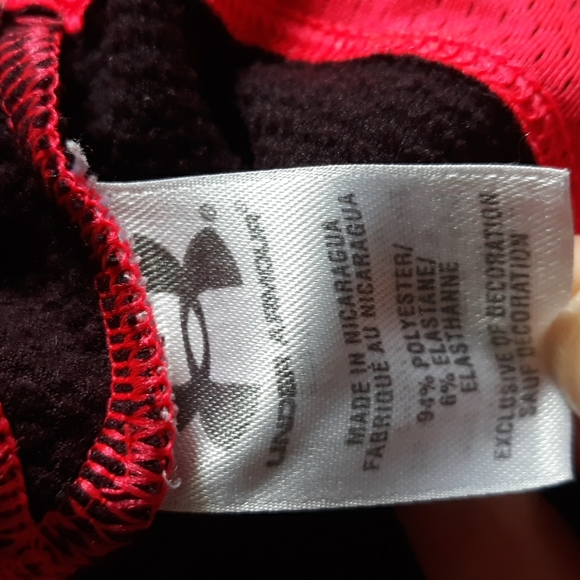 Under Armour Medium Fitted Coldgear Neon Pink Long Sleeve Athletic Top - Picture 12 of 14